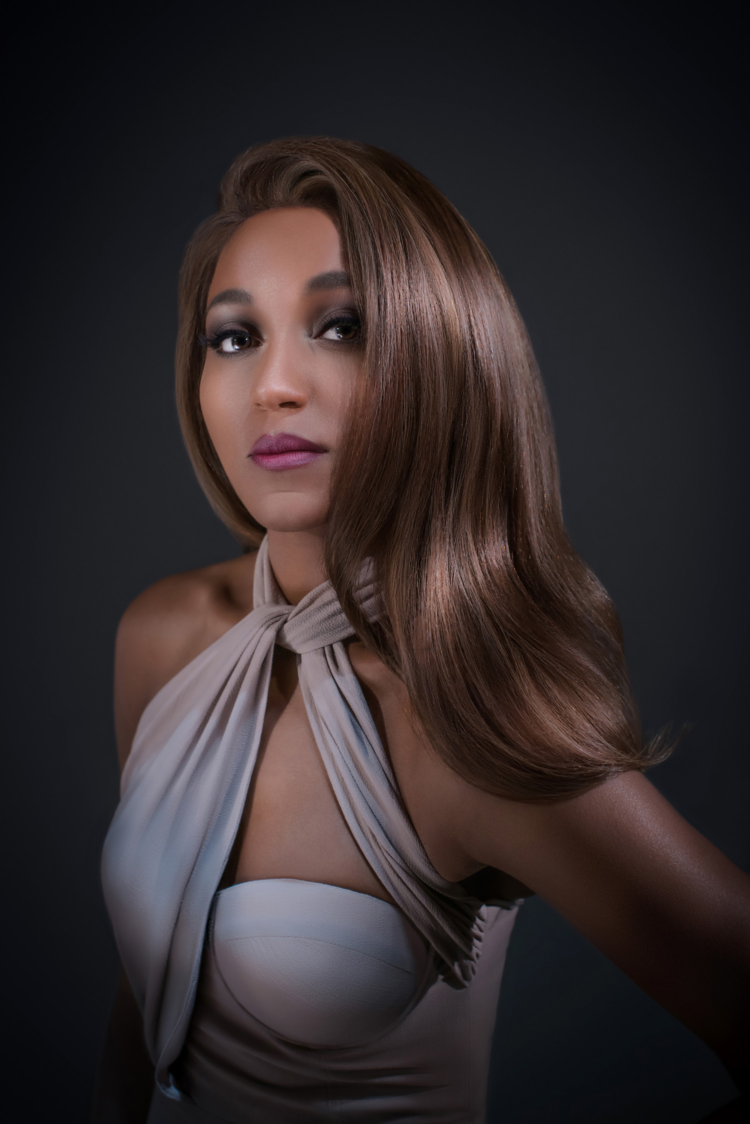 Manhattanite Luxury Full Lace Chocolate Brown Wig- 360 Frontal Lace Manhattanite Luxury Full Lace Chocolate Brown Wig- 360 Frontal Lace